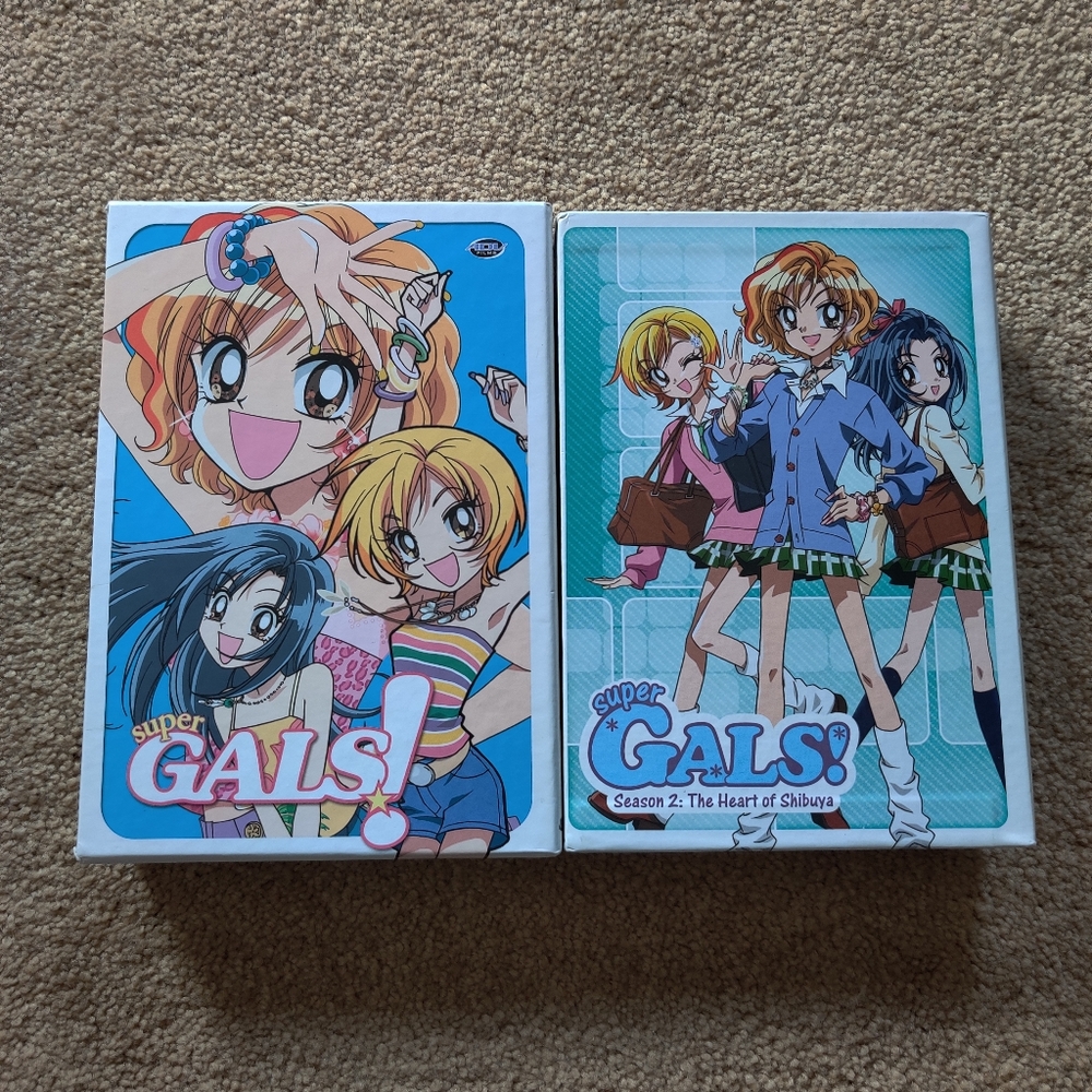 Super Gals! Anime DVD box set 1&2